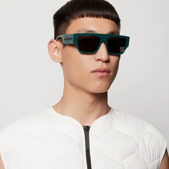 BRAND NEW Burberry BE4397U MICAH 407187 Green Grey Unisex Sunglasses BE 4397U - Picture 9 of 9